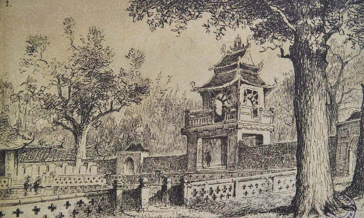 Văn Miếu – Quốc Tử Giám xưa qua tranh: góc nhìn mới cho người chơi Việt - hình ảnh - qqczuneubp.top
